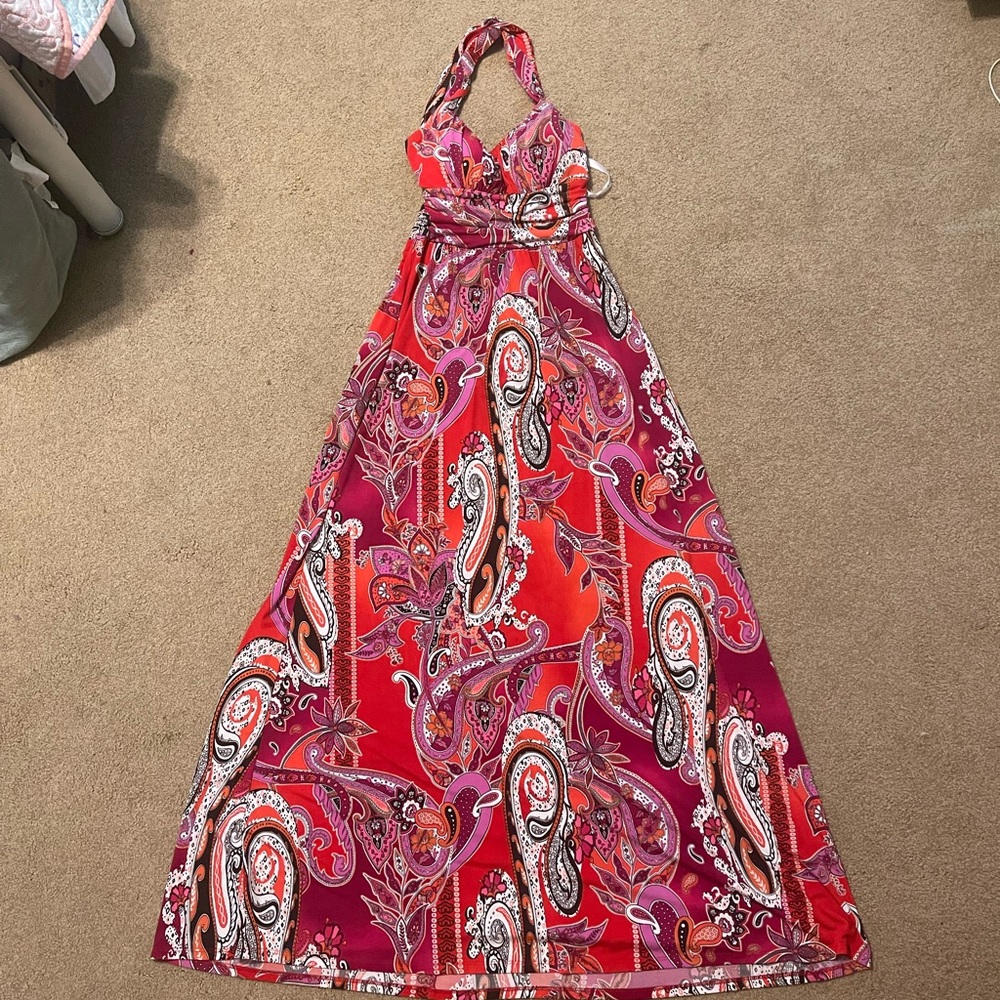 Paisley Maxi Dress - Picture 3 of 7